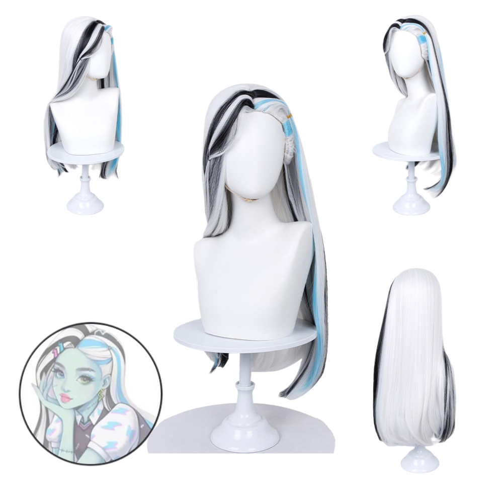 Wig Fiber Net - Wig Cosplay Anime Frankie Stein, Pakaian