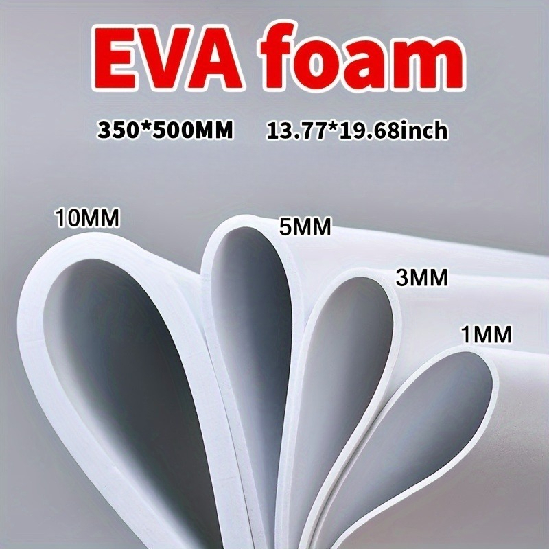 Cosplay Props Eva Foam - Papan Busa EVA 14x39 Inci, Lembaran