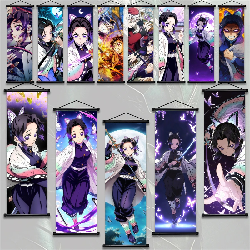 Anime Cosplay Prop - Shinobu Kocho Demon Slayer Art Fabric
