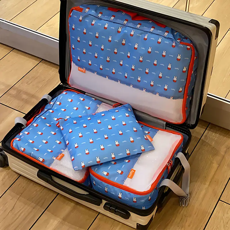 Cosplay Prop Business - Tas Penyimpanan Cetak Lucu Miffy Kawaii