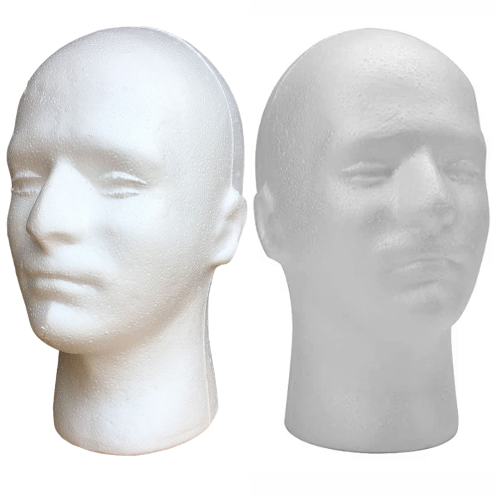 Cosplay Prop Foam - 1pcs Kepala Manekin Pria dari Busa