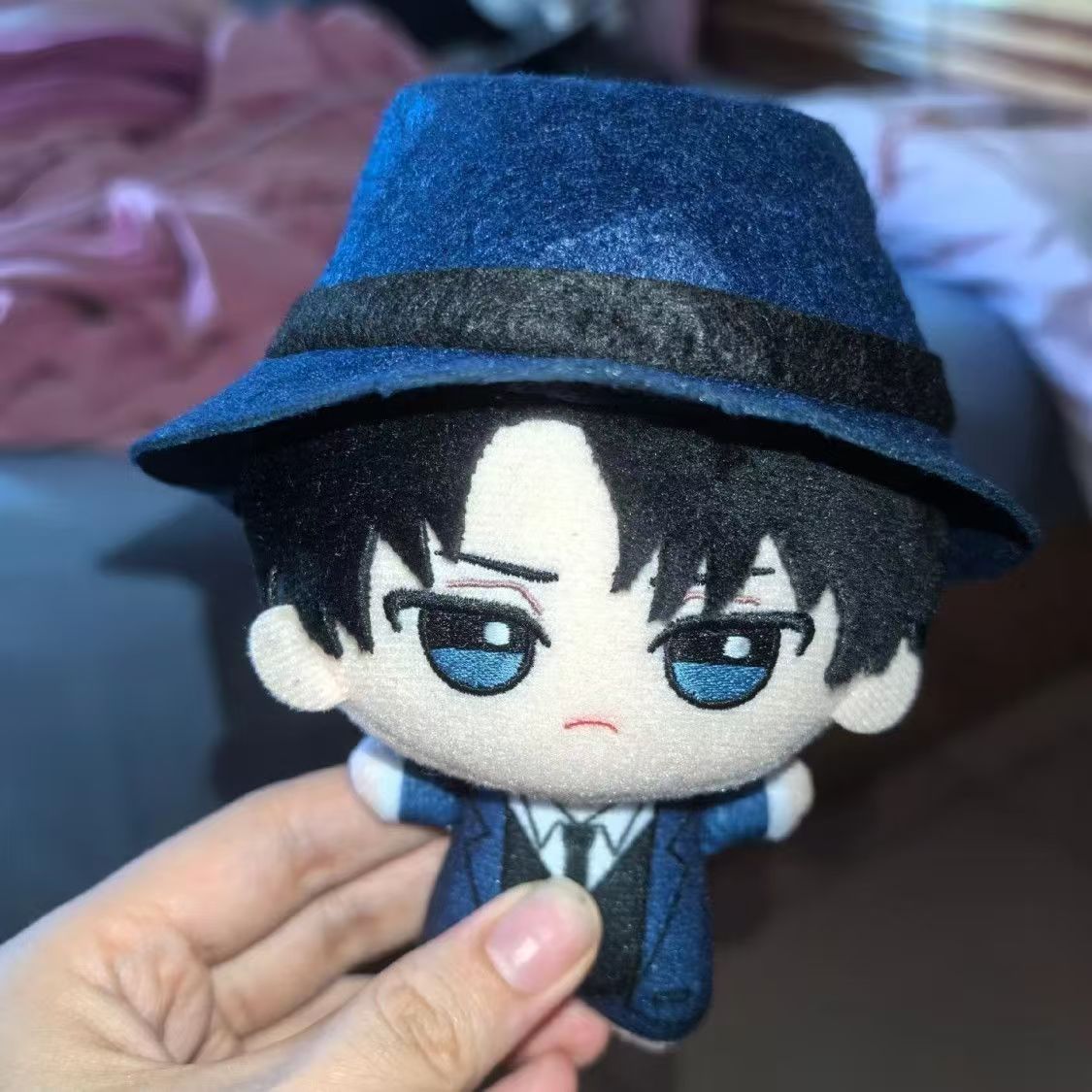 Cosplay Plushie Prop - 10Cm Levi Ackerman Plushie Figur Anime
