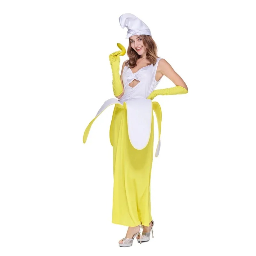 Cosplay Prop Business - Pakaian Cosplay Pisang, Jumpsuit Buah, untuk
