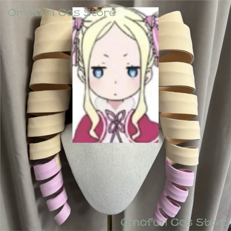 Cosplay Prop Diy - Wig Cosplay Re0 Beatrice yang Dapat