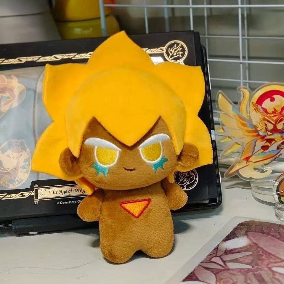 Cosplay Plushie Prop - Boneka Plushie Anime Golden Cheese Cookie