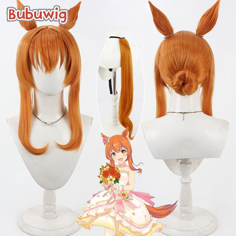 Rambut Sintetis Bubuwig Wig Co - Heat Gun Cosplay ulasan dan harga