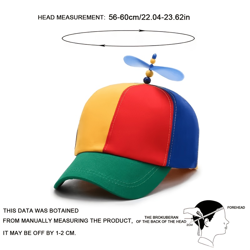 Topi Baling-Baling Multiwarna  - Cosplay Fireball Prop ulasan dan harga
