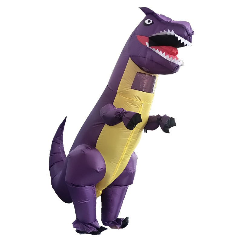 Ungu; Kostum Dinosaurus Tyrann - Cosplay Prop Business ulasan dan harga