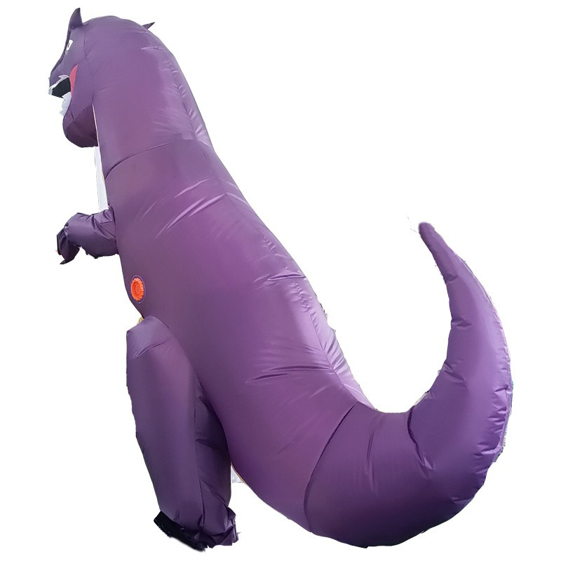 Ungu; Kostum Dinosaurus Tyrann - Cosplay Prop Business ulasan dan harga
