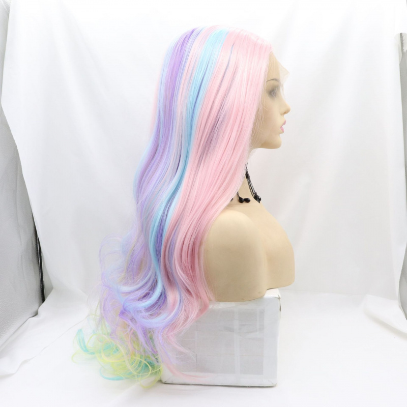 Wig sintetis Halloween dengan  - Wig Fiber Net ulasan dan harga