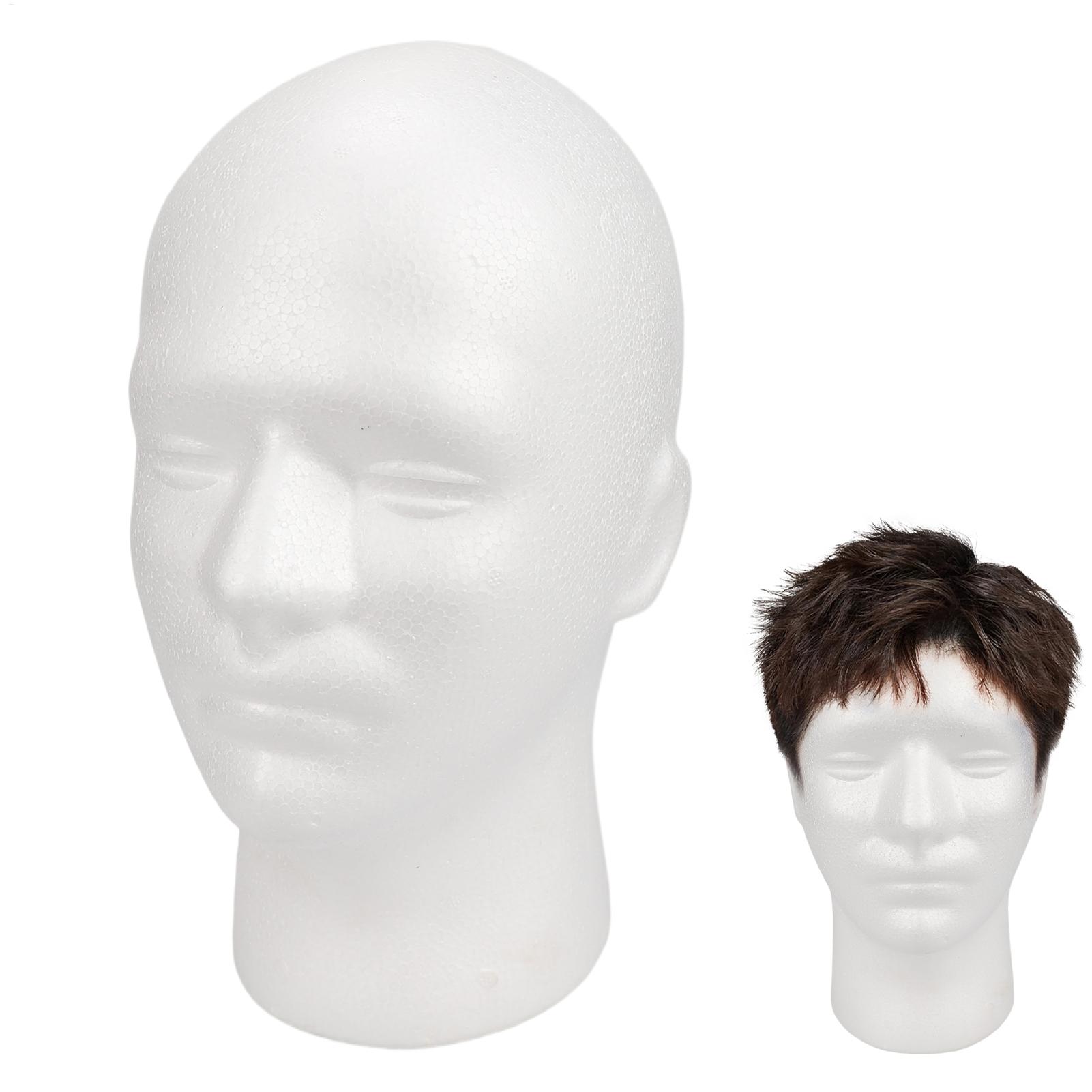 Kepala Manekin untuk Topi Pria - Cosplay Prop Foam ulasan dan harga