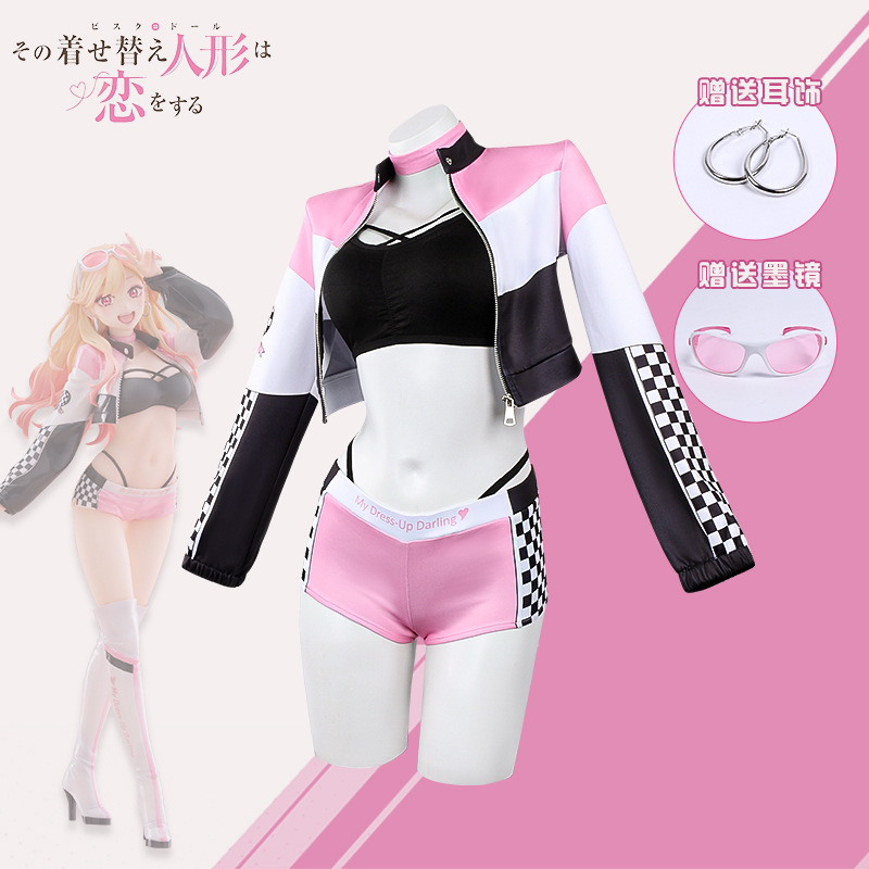 Kostum Anime My Dress Up Darli - Cosplay Prop Diy ulasan dan harga