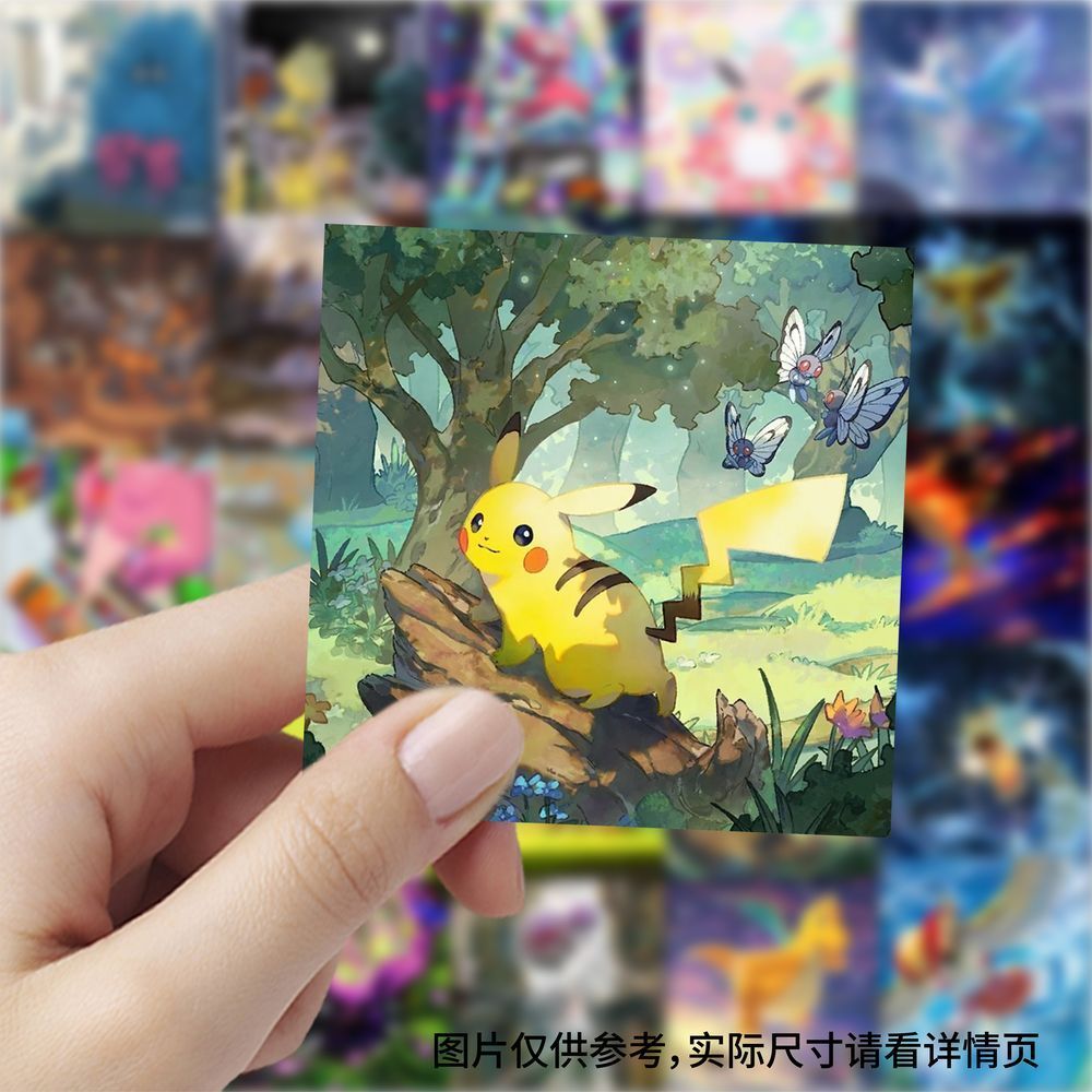 177 buah stiker persegi kartu  - Cosplay Prop Diy ulasan dan harga