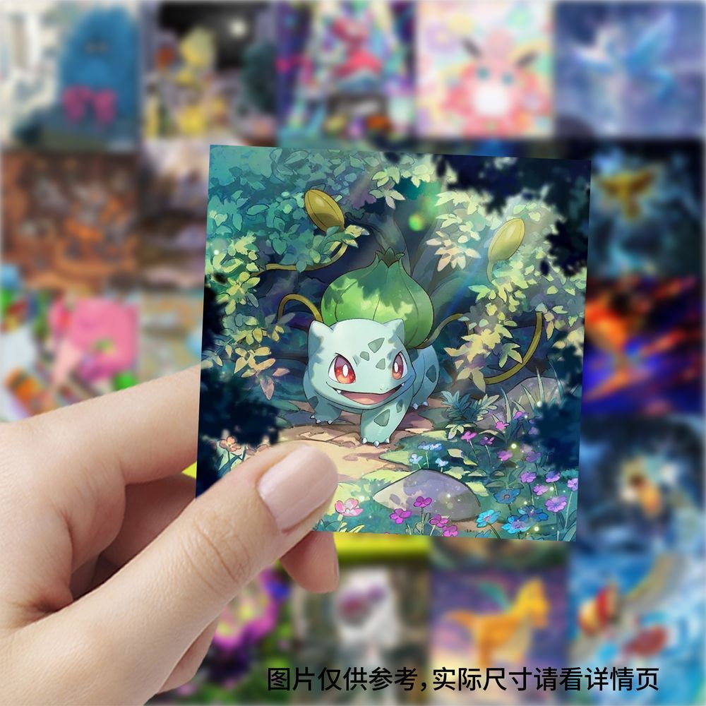 177 buah stiker persegi kartu  - Cosplay Prop Diy ulasan dan harga