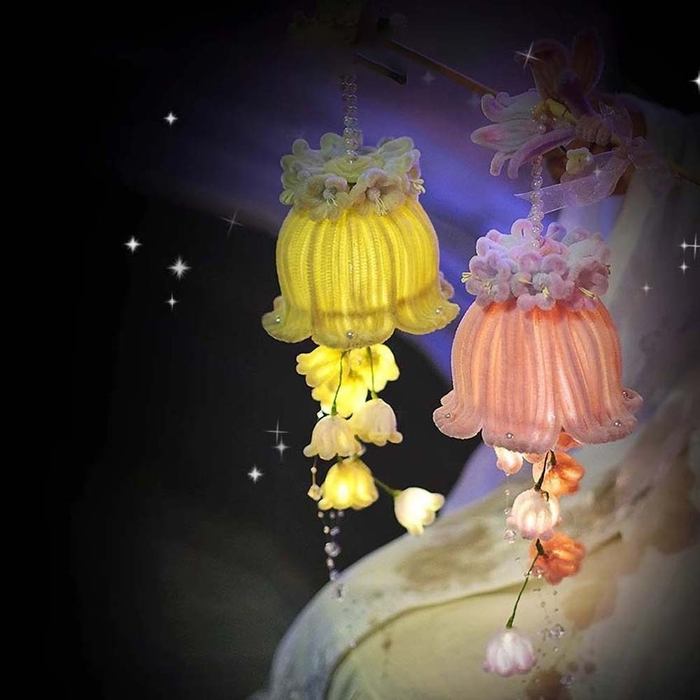 Lampu Bunga Bellflower Buatan  - Cosplay Prop Making ulasan dan harga