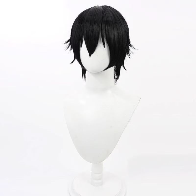 Wig Cosplay Anime Lelouch Lamp - Wig Fiber Net ulasan dan harga