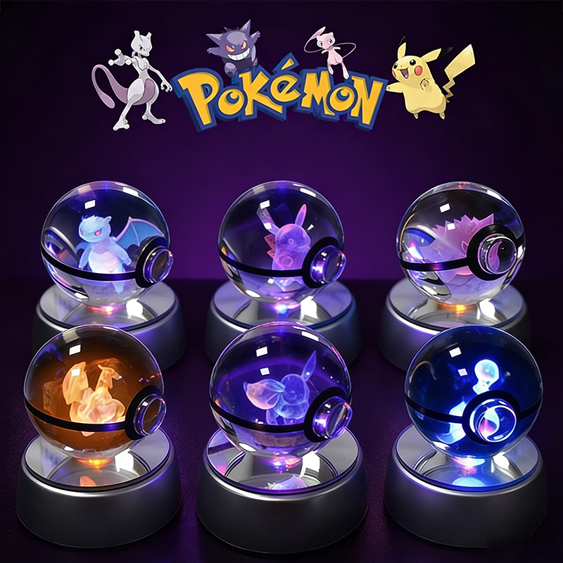 Bola Kristal Pokemon Kristal 3 - Cosplay Fireball Prop ulasan dan harga