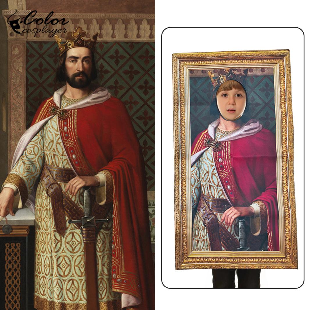 Kostum Lukisan Cat Minyak Lucu - Cosplay Prop Painting ulasan dan harga