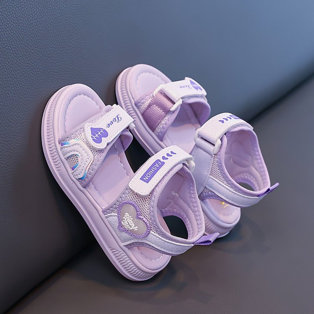Sandal Putri Bentuk Hati untuk - Velcro Hook Loop ulasan dan harga