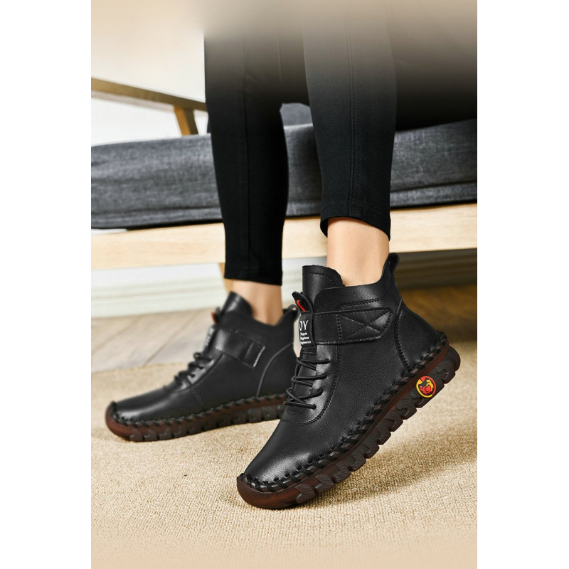 Sepatu Bot Musim Dingin Berlap - Velcro Hook Loop ulasan dan harga