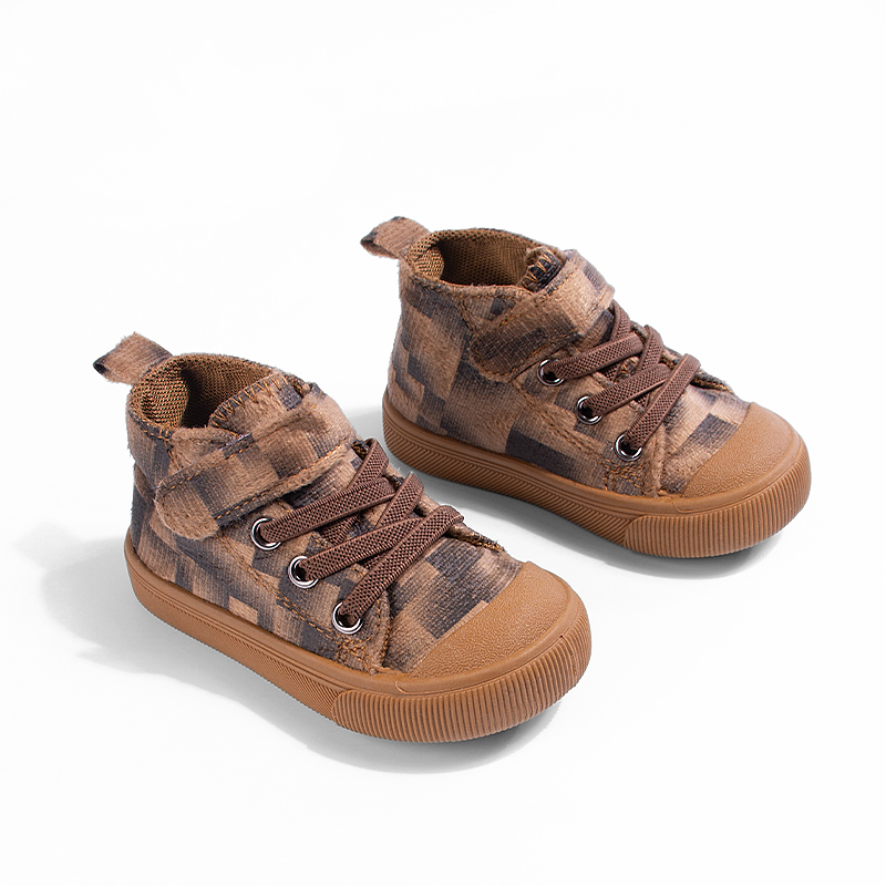 Sepatu High-top Musim Semi dan - Velcro Hook Loop ulasan dan harga