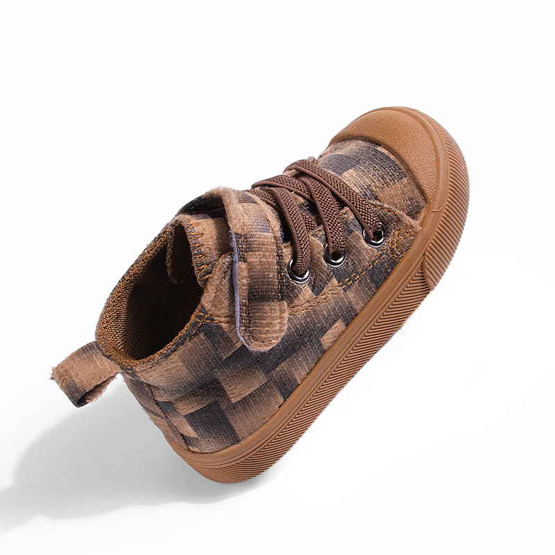 Sepatu High-top Musim Semi dan - Velcro Hook Loop ulasan dan harga
