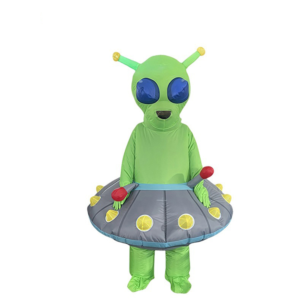 Kostum Boneka Kartun UFO Alien - Cosplay Prop Business ulasan dan harga