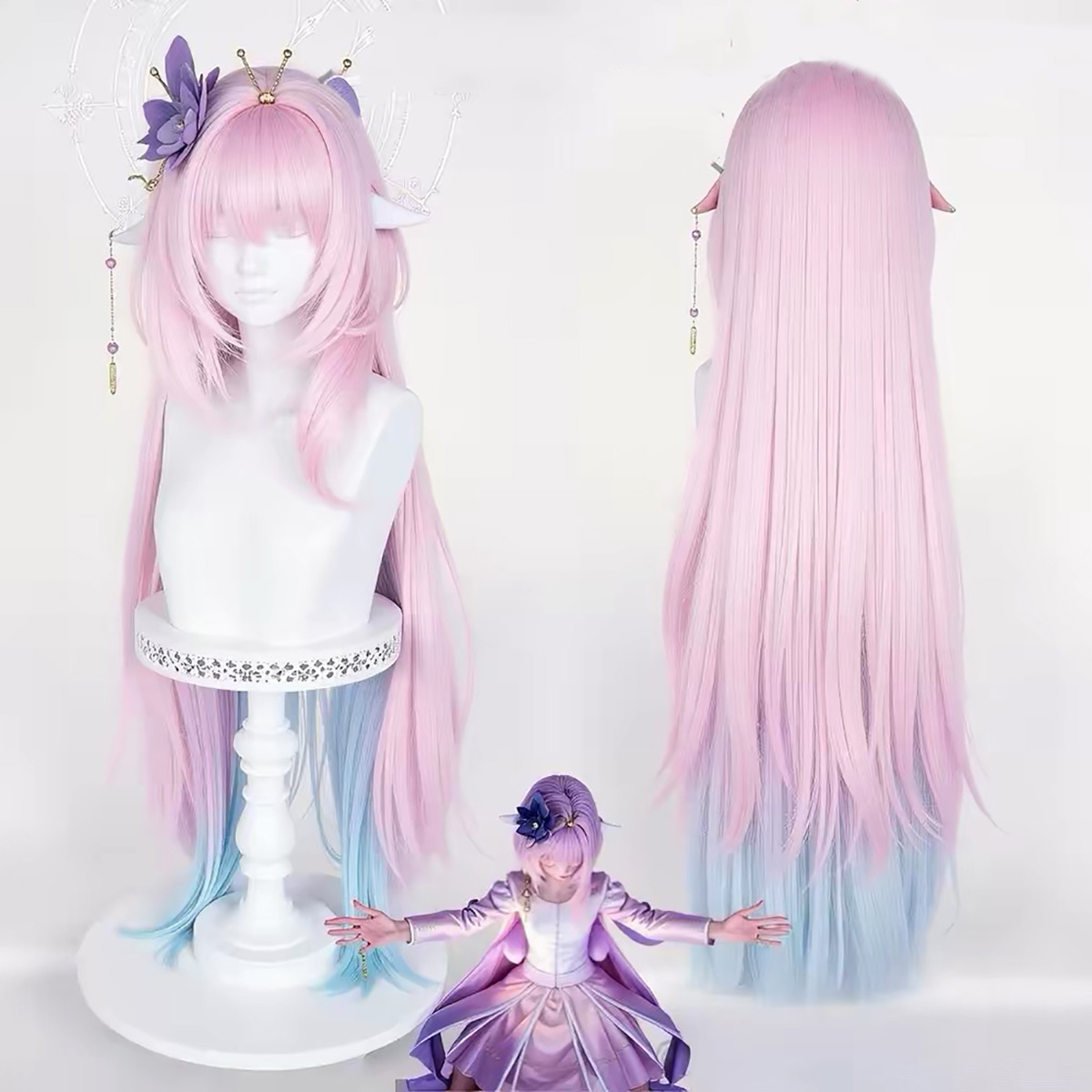 HAIRJOY Wig Rambut Sintetis Ho - Wig Fiber Net ulasan dan harga