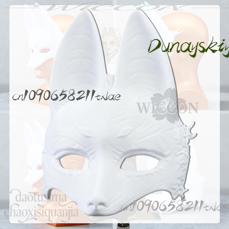 Topeng Serigala Kotoyuki Cospl - Cosplay Prop Diy ulasan dan harga
