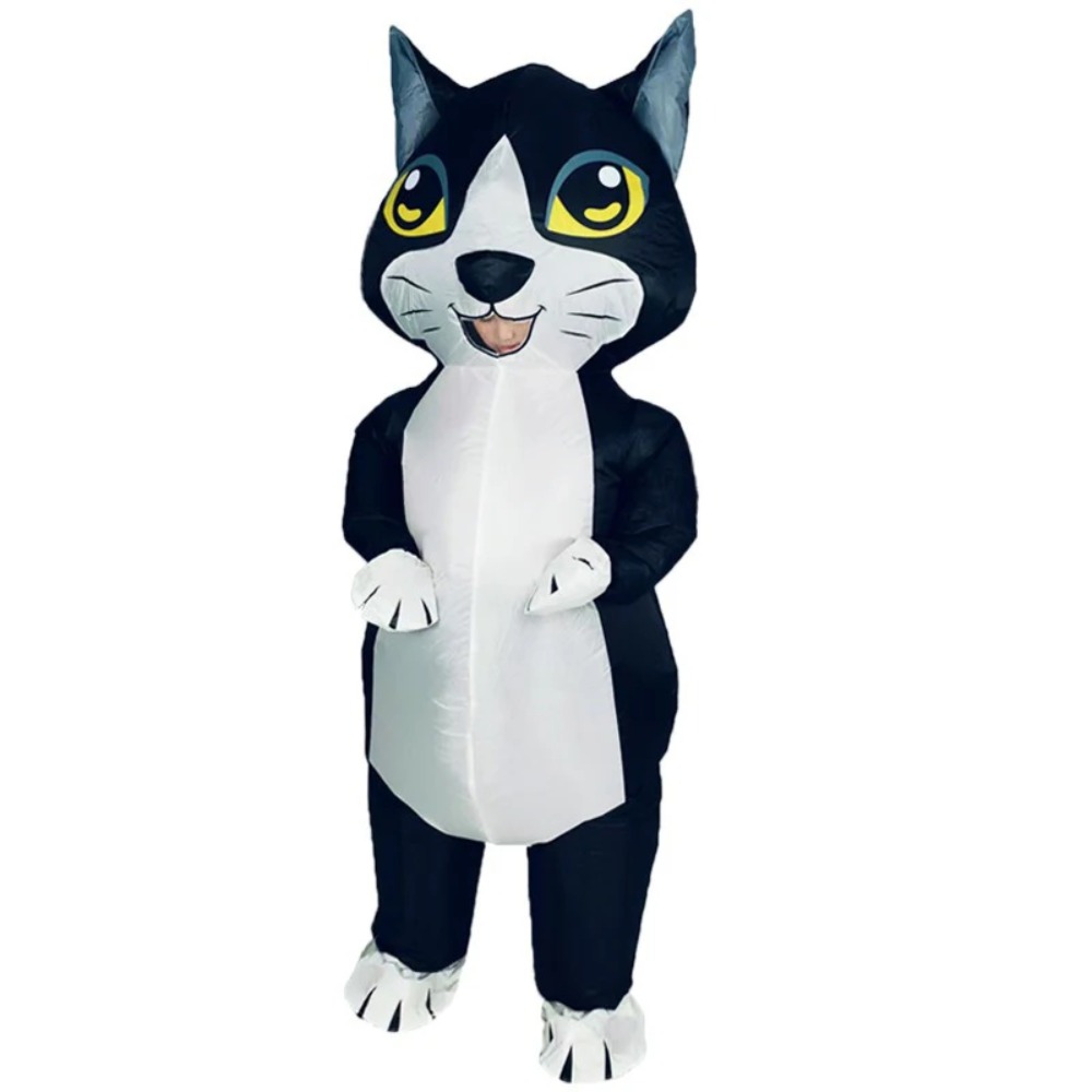 Kostum Kucing Hitam Oranye Tiu - Cosplay Prop Business ulasan dan harga