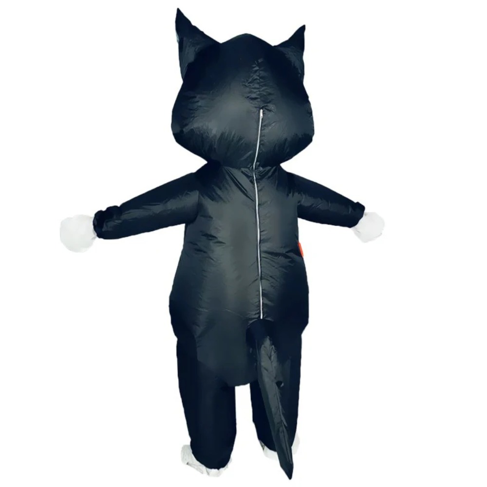 Kostum Kucing Hitam Oranye Tiu - Cosplay Prop Business ulasan dan harga