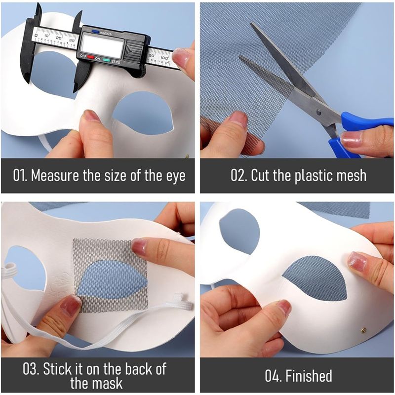 ABSE-Fursuit Eye Plastic Mesh- - Cosplay Prop Making ulasan dan harga