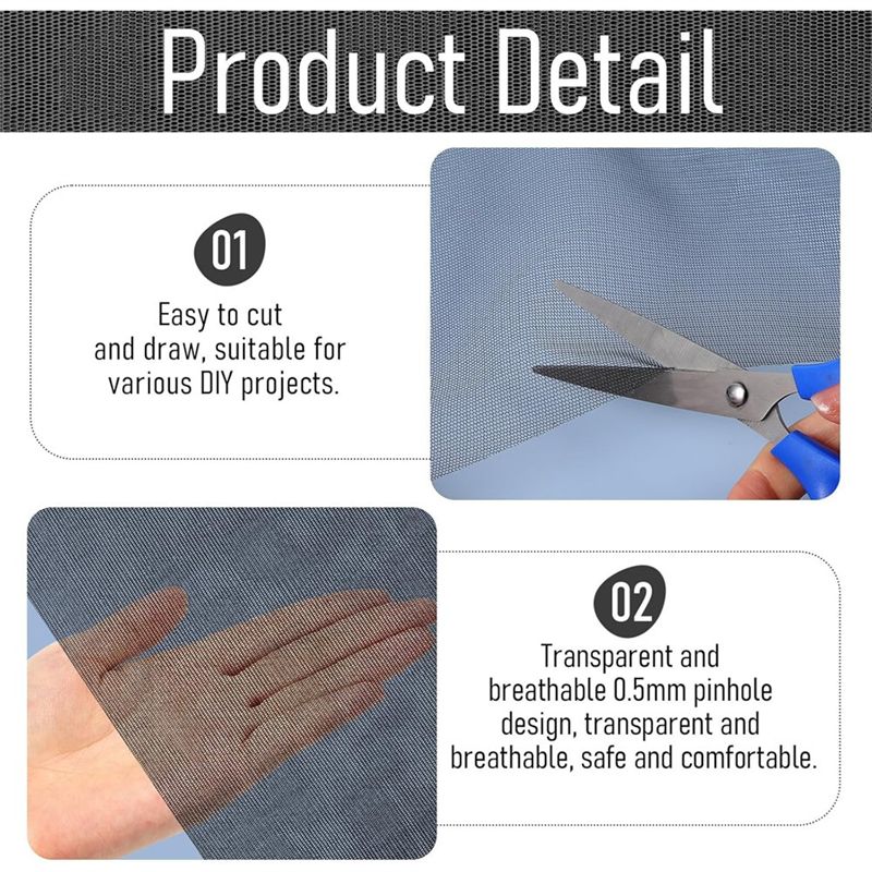ABSE-Fursuit Eye Plastic Mesh- - Cosplay Prop Making ulasan dan harga