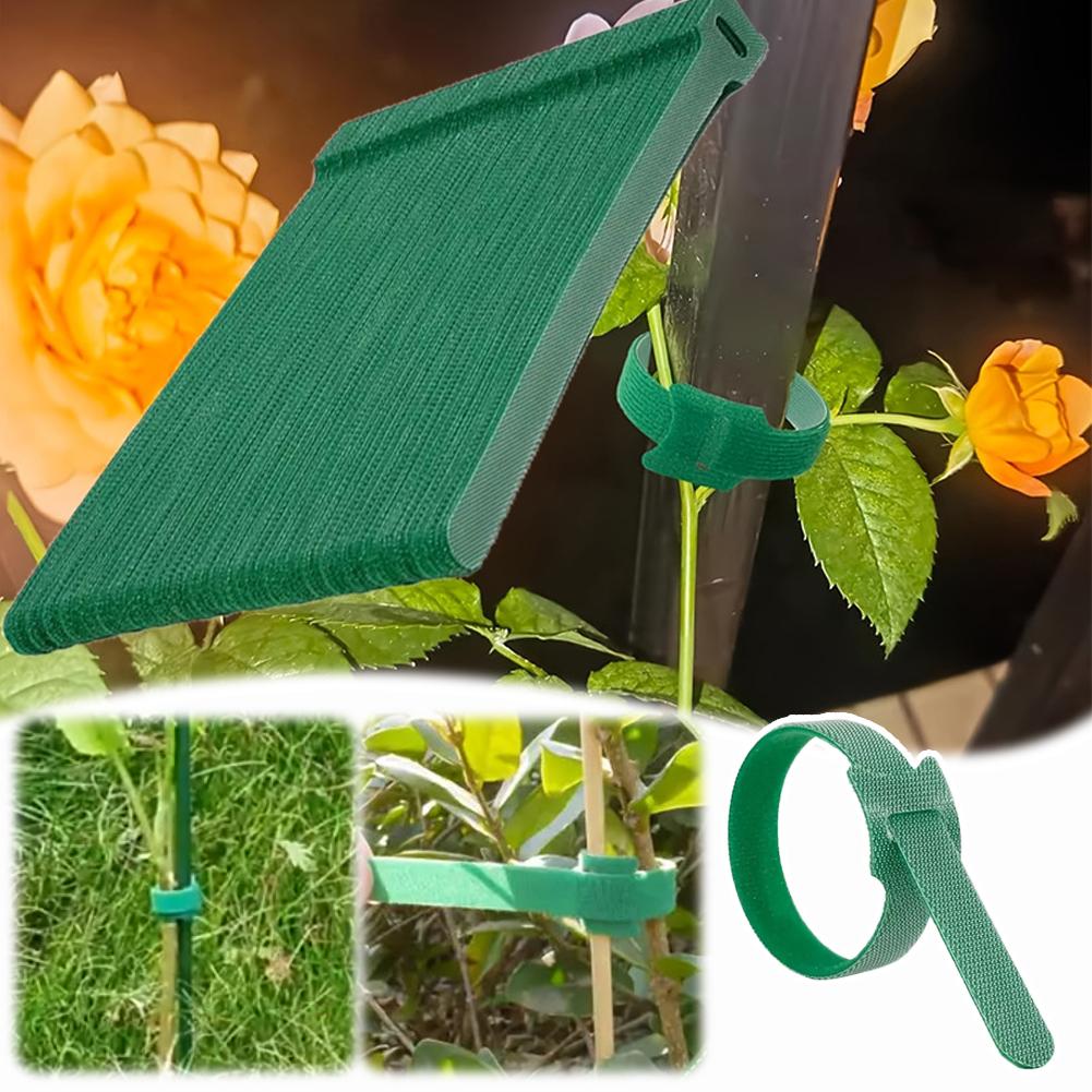 100pcs Pengikat Tanaman Nilon  - Velcro Hook Loop ulasan dan harga