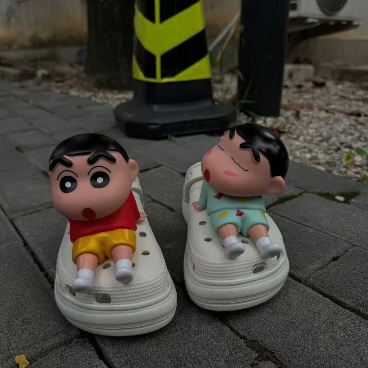 Crayon Shin-chan 3D Squishy Sh - Cosplay Prop Diy ulasan dan harga