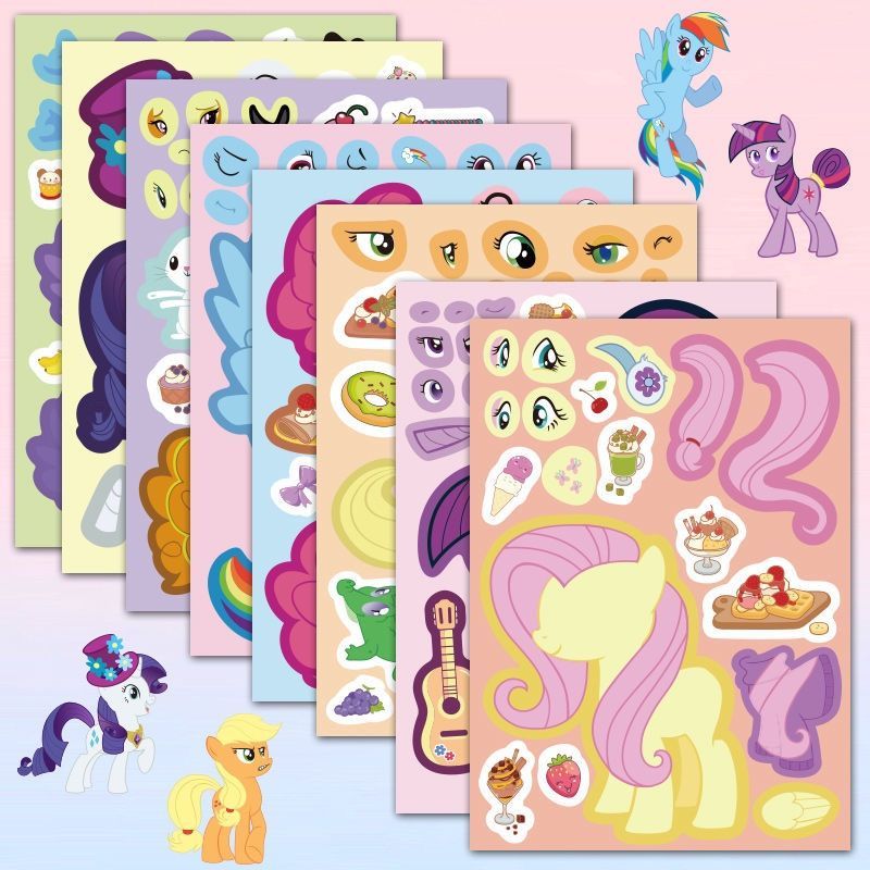 Set Stiker DIY Gaya Kartun My  - Cosplay Prop Making ulasan dan harga